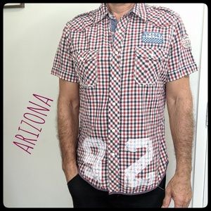 ARIZONA Checkered Print Shirt